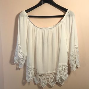 Off the shoulder top